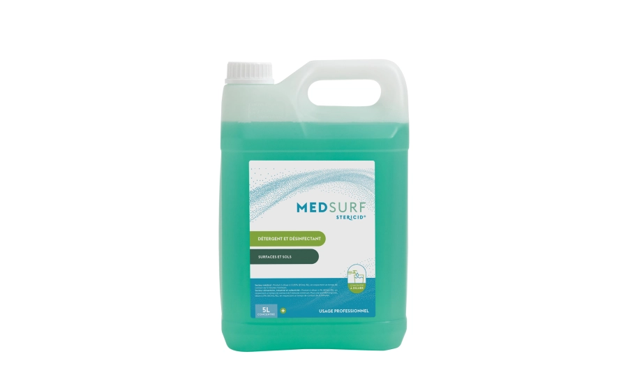 Détergent désinfectant neutre Medsurf STERICID / Ref : DE214